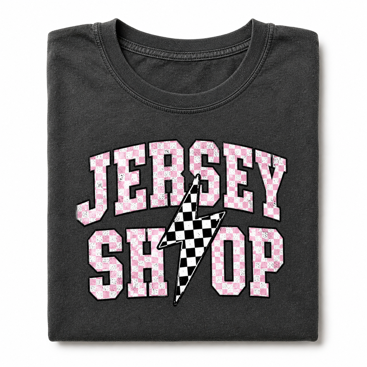 Checkered Bolt Custom Small Biz