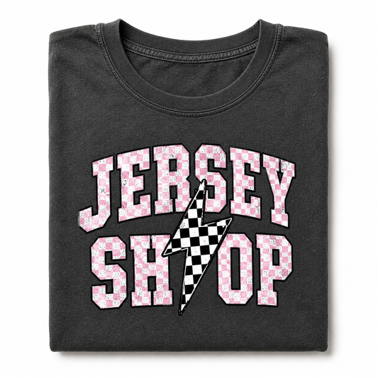 Checkered Bolt Custom Small Biz