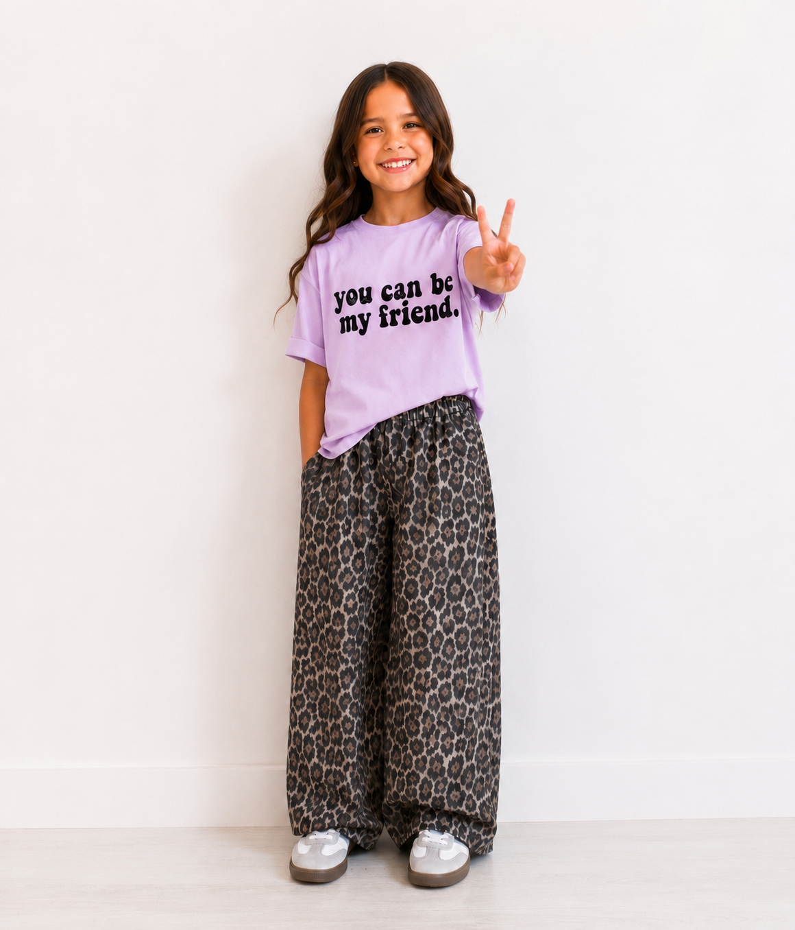 You can be my friend *change color font at checkout!*