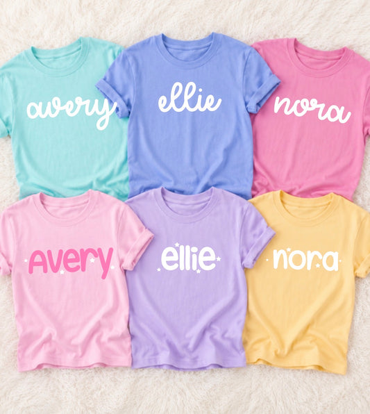 Name tees