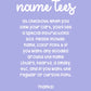 Name tees